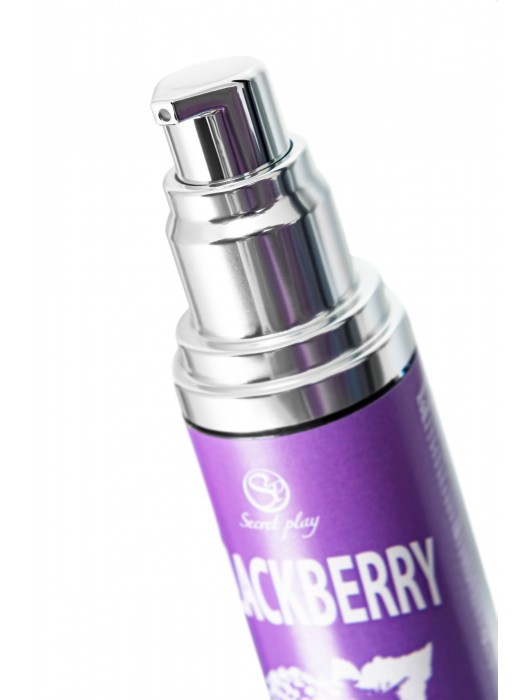 Массажное масло 2-в-1 Blackberry Hot Effect с разогревающим эффектом и вкусом ежевики - 50 мл. - Secret Play - купить с доставкой в Северодвинске