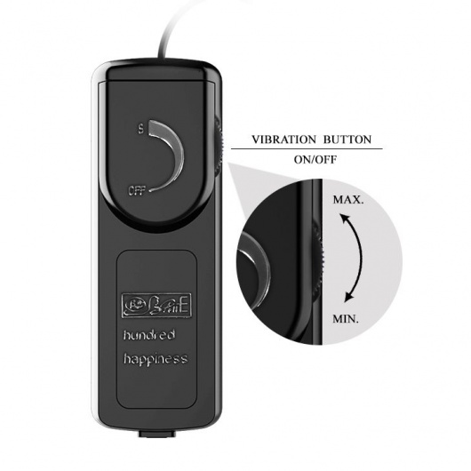 Зажимы на соски с вибрацией - Baile