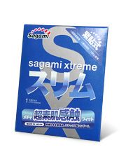 Презерватив Sagami Xtreme FEEL FIT 3D - 1 шт. - Sagami - купить с доставкой в Северодвинске