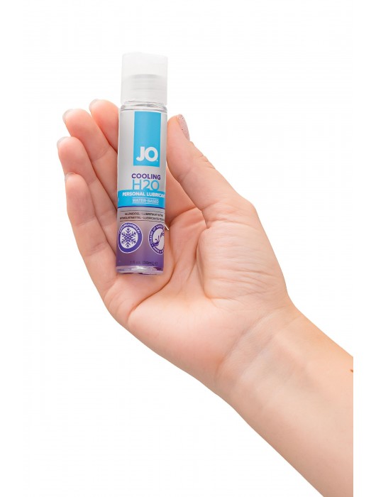 Охлаждающий лубрикант на водной основе JO H2O COOLING - 30 мл. - System JO - купить с доставкой в Северодвинске
