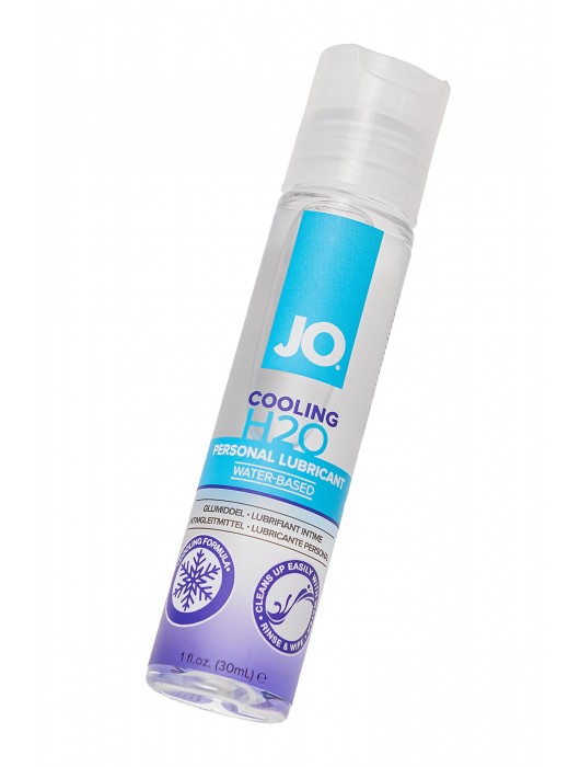 Охлаждающий лубрикант на водной основе JO H2O COOLING - 30 мл. - System JO - купить с доставкой в Северодвинске