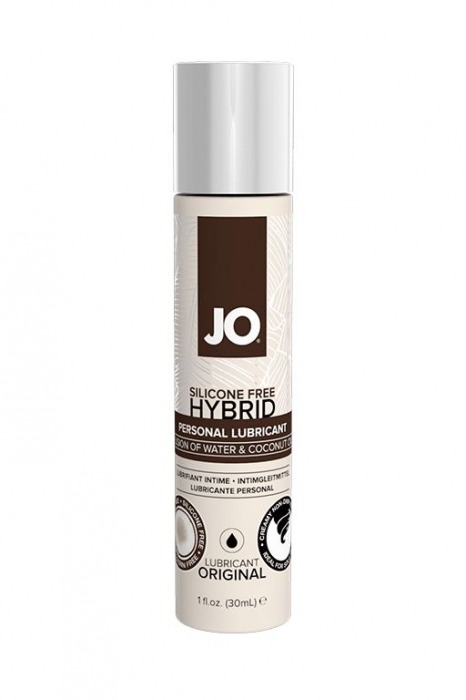 Водно-масляный лубрикант JO Silicon free Hybrid Lubricant ORIGINAL- 30 мл. - System JO - купить с доставкой в Северодвинске