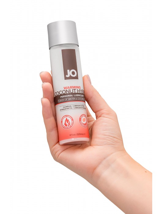 Водно-масляный лубрикант с разогревающим эффектом Hybrid Lubricant WARMING - 120 мл. - System JO - купить с доставкой в Северодвинске