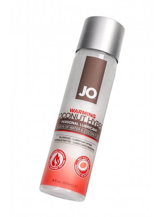 Водно-масляный лубрикант с разогревающим эффектом Hybrid Lubricant WARMING - 120 мл. - System JO - купить с доставкой в Северодвинске