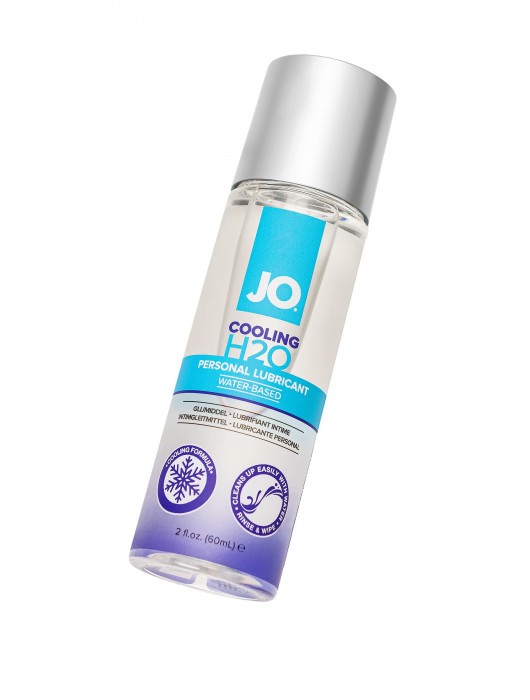 Охлаждающий лубрикант на водной основе JO Personal Lubricant H2O COOLING - 60 мл. - System JO - купить с доставкой в Северодвинске
