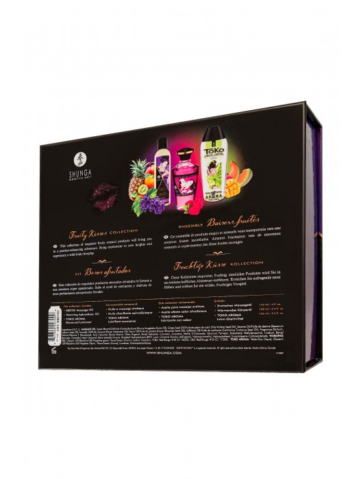 Подарочный набор Fruity Kisses из 3 предметов - Shunga - купить с доставкой в Северодвинске