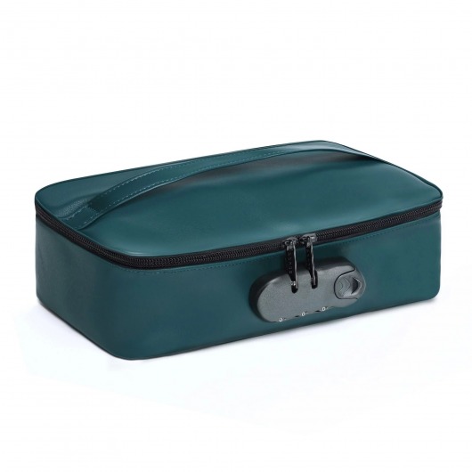 Зеленая сумочка для хранения игрушек Discreet Box - Dorcel - купить с доставкой в Северодвинске