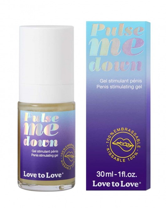 Стимулирующий гель для пениса Pulse Me Down - 30 мл. - Love to Love - купить с доставкой в Северодвинске