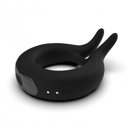 Черное эрекционное кольцо Marry Me Rechargeable Vibrating Cockring - Adrien Lastic - в Северодвинске купить с доставкой