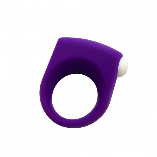 Фиолетовое эрекционное кольцо Puggle Vibrating Ring with Bullet - Adrien Lastic - в Северодвинске купить с доставкой