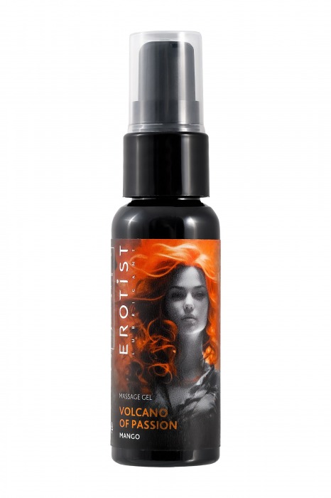 Гель с эффектом вибрации Volcano Of Passion со вкусом манго - 25 мл. - Erotist Lubricants - купить с доставкой в Северодвинске