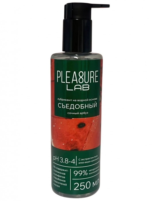 Лубрикант на водной основе Pleasure Lab с ароматом арбуза - 250 мл. - Pleasure Lab - купить с доставкой в Северодвинске