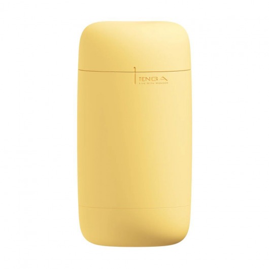 Желтый мастурбатор Tenga Puffy - Tenga - в Северодвинске купить с доставкой