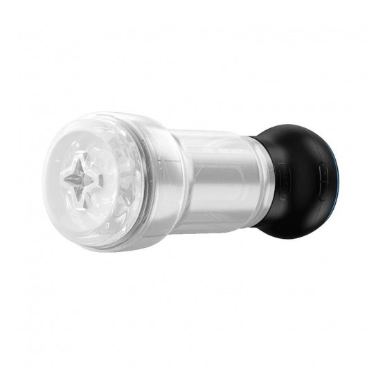 Набор PowerBlow   Feel Pocket Stroker Crystal: мастурбатор и интерактивная насадка - Kiiroo - в Северодвинске купить с доставкой