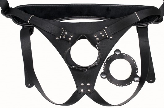 Пояс Hard Brutal для больших насадок - LOVETOY (А-Полимер) купить в Северодвинске с доставкой в Orgasmix.ru Пояс Hard Brutal для больших насадок - LOVETOY (А-Полимер) - купить с доставкой в Северодвинске