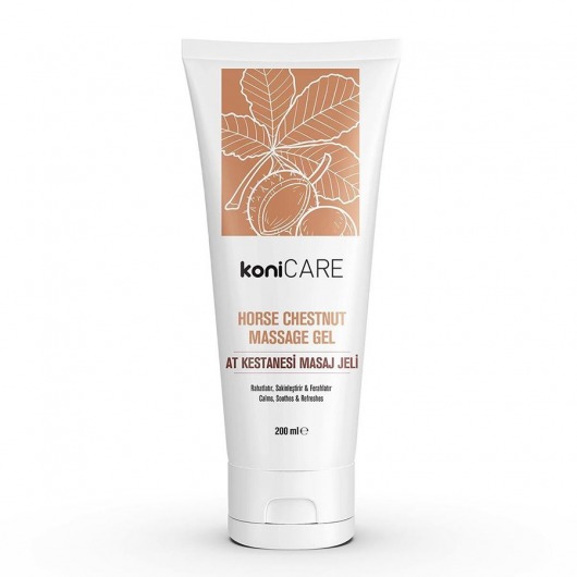 Расслабляющий массажный гель Konicare Horse Chestnut Massage Gel - 200 мл. - KoniCARE - купить с доставкой в Северодвинске