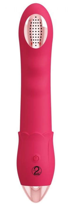 Малиновая насадка на душ с вибрацией Showers to orgasm - 20,1 см. - Orion - купить с доставкой в Северодвинске