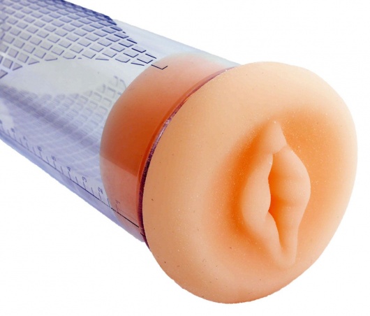 Телесный уплотнитель для вакуумной помпы в виде вагины - Boys of Toys - в Северодвинске купить с доставкой