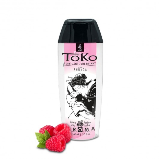 Интимная смазка TOKO Aroma Raspberry Feeling с ароматом малины - 165 мл. - Shunga - купить с доставкой в Северодвинске Интимная смазка TOKO Aroma Raspberry Feeling с ароматом малины - 165 мл. - Shunga - купить с доставкой в Северодвинске