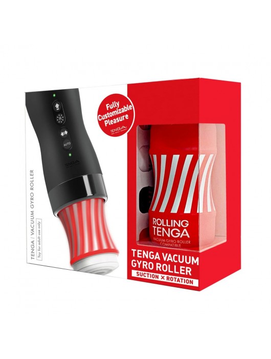 Набор Tenga Vacuum Gyro Roller 3s: мастурбатор и устройство для вращения и создания вакуума - Tenga - в Северодвинске купить с доставкой