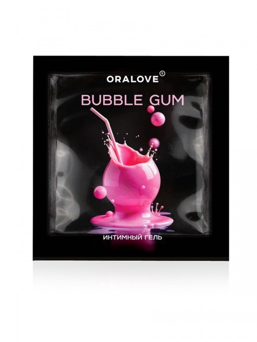 Саше съедобной оральной смазки OraLove с ароматом бабл-гам - 3 гр. - Биоритм - купить с доставкой в Северодвинске