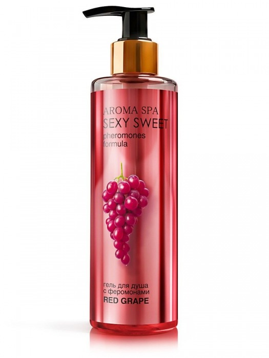 Гель для душа с феромонами и ароматом винограда Red Grape - 200 мл. -  - Магазин феромонов в Северодвинске