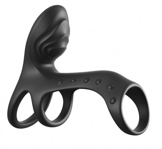 Черная насадка на пенис Ultimate Couples Cage Pro - Pipedream - в Северодвинске купить с доставкой