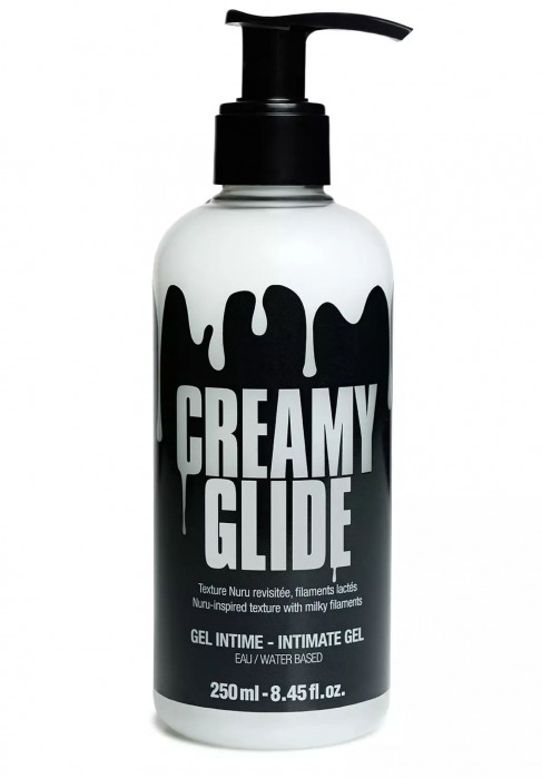 Лубрикант на водной основе Creamy Glide с консистенцией спермы - 250 мл. - Strap-on-me - купить с доставкой в Северодвинске
