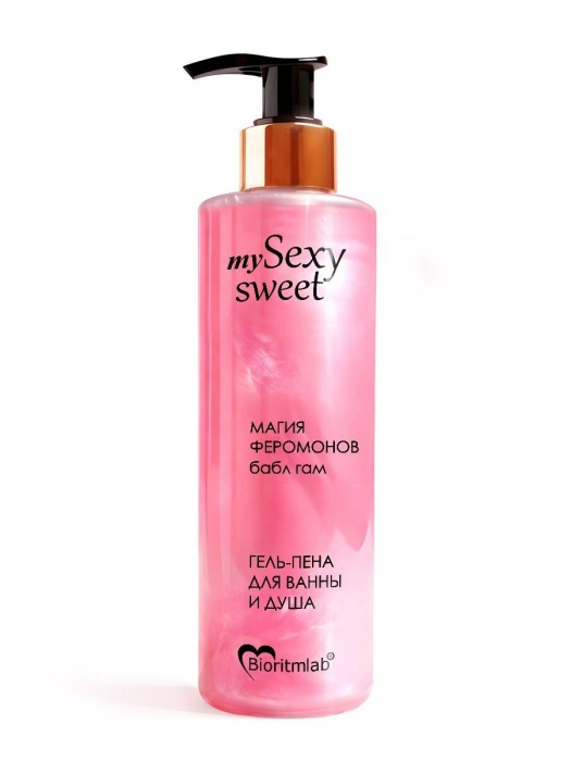 Гель-пена для ванны и душа Sexy Sweet с феромонами и ароматом бабл-гам - 200 мл. -  - Магазин феромонов в Северодвинске