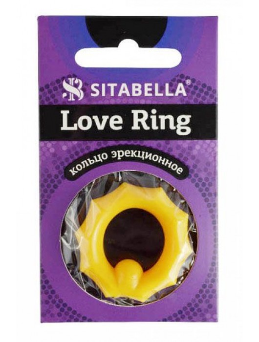 Цветное эрекционное кольцо Love Ring - Sitabella - в Северодвинске купить с доставкой