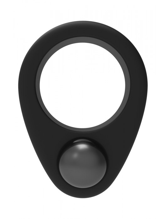 Черное эрекционное кольцо Cockring Single Weight - Dream Toys - в Северодвинске купить с доставкой