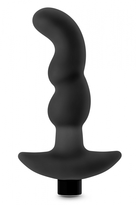 Черный вибромассажер простаты Prostate Massager 03 - 15,2 см. - Blush Novelties - в Северодвинске купить с доставкой