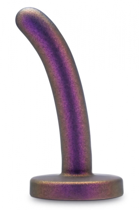 Фиолетовая насадка с гладкой поверхностью Surrender 4.75 Inch Beginner Pegging Dildo - 12 см. - Blush Novelties - купить с доставкой в Северодвинске