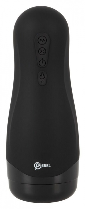 Черный вибромастурбатор с подогревом Masturbator with 3 Functions - Orion - в Северодвинске купить с доставкой