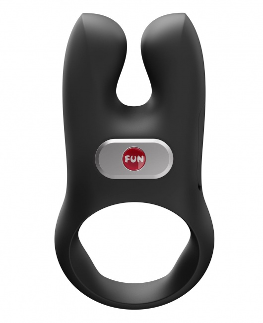 Черное эрекционное виброкольцо Nos - Fun Factory - в Северодвинске купить с доставкой