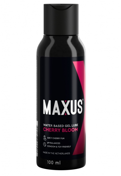 Лубрикант на водной основе MAXUS Cherry Bloom - 100 мл. - Maxus - купить с доставкой в Северодвинске