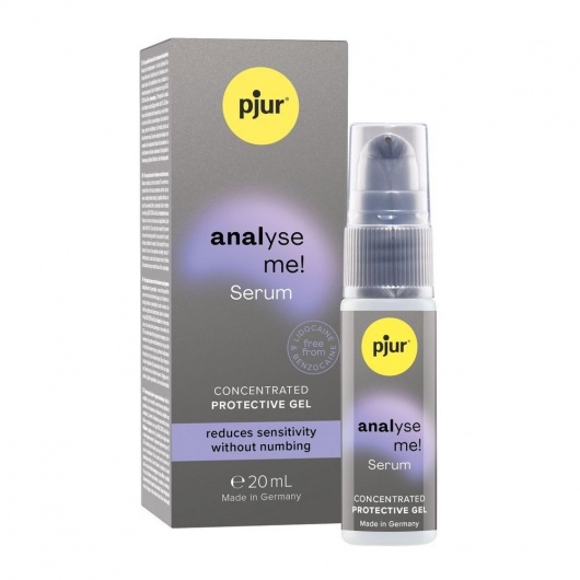 Расслабляющая анальная сыворотка pjur Analyse Me Serum - 20 мл. - Pjur - купить с доставкой в Северодвинске