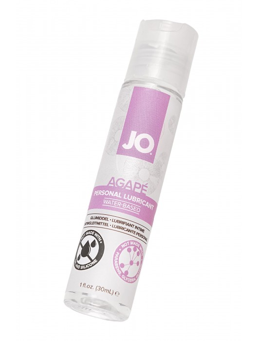 Лубрикант на водной основе для женщин JO AGAPE ORIGINAL - 30 мл. - System JO - купить с доставкой в Северодвинске