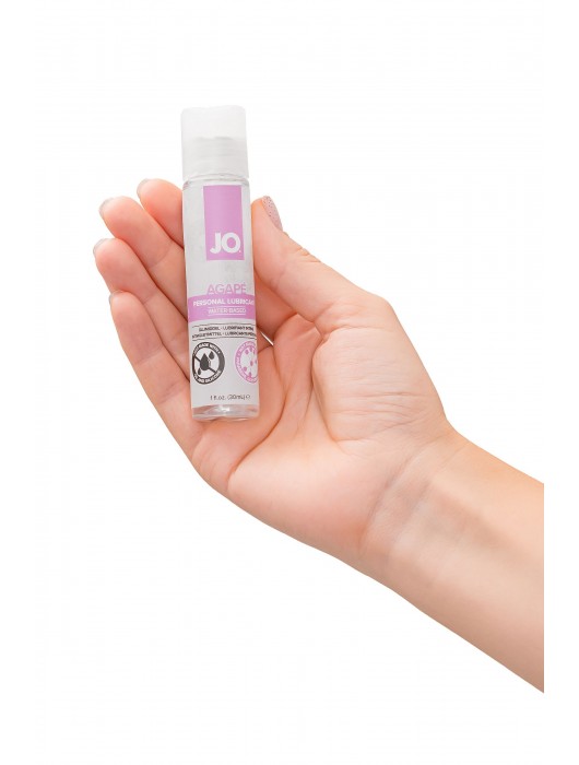 Лубрикант на водной основе для женщин JO AGAPE ORIGINAL - 30 мл. - System JO - купить с доставкой в Северодвинске