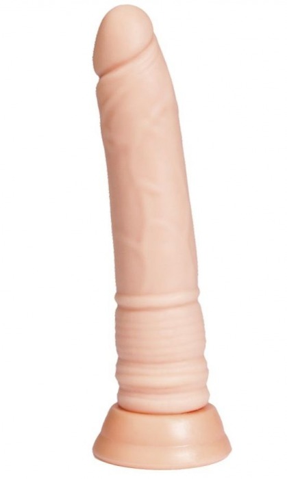 Телесный фаллоимитатор A-toys с присоской - 22 см. - A-toys купить с доставкой в интернет-магазине Orgasmix в Северодвинске Телесный фаллоимитатор A-toys с присоской - 22 см. - A-toys