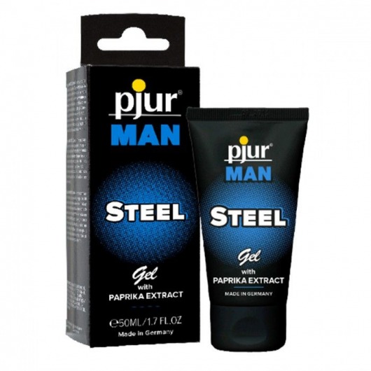 Эрекционный гель для пениса pjur MAN Steel Gel - 50 мл. - Pjur - купить с доставкой в Северодвинске