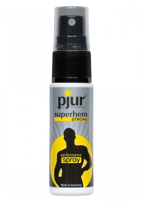 Спрей-пролонгатор длительного действия pjur SUPERHERO Strong Spray - 20 мл. - Pjur - купить с доставкой в Северодвинске