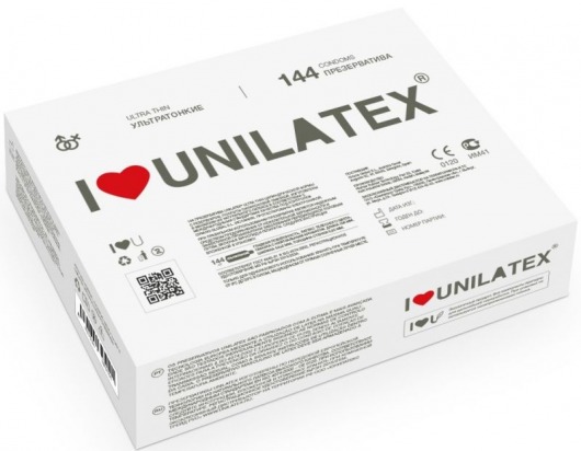 Ультратонкие презервативы Unilatex Ultra Thin - 144 шт. - Unilatex - купить с доставкой в Северодвинске