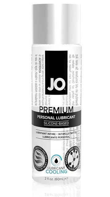 Охлаждающий лубрикант на силиконовой основе JO Personal Premium Lubricant Cooling - 60 мл. - System JO - купить с доставкой в Северодвинске