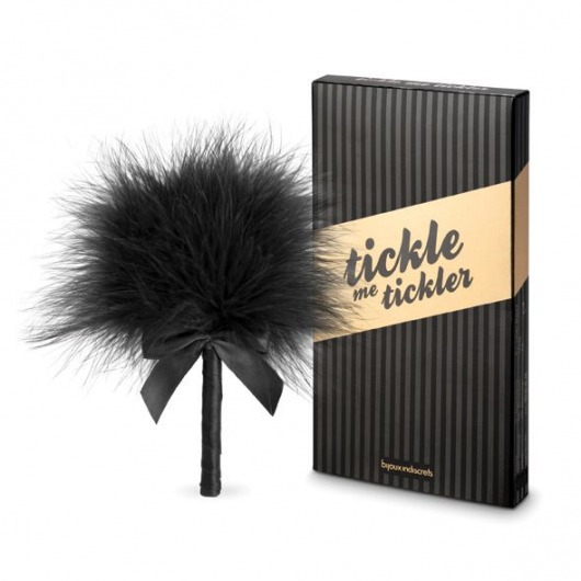 Пуховка для эротических игр Tickle Me Tickler - Bijoux Indiscrets - купить с доставкой в Северодвинске