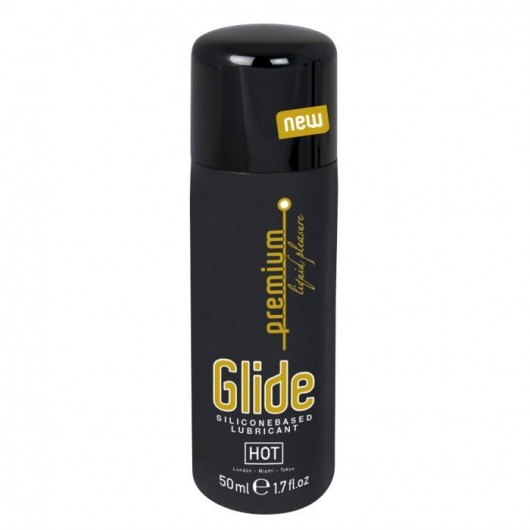 Интимный гель на силиконовой основе Premium Glide - 50 мл. - HOT - купить с доставкой в Северодвинске