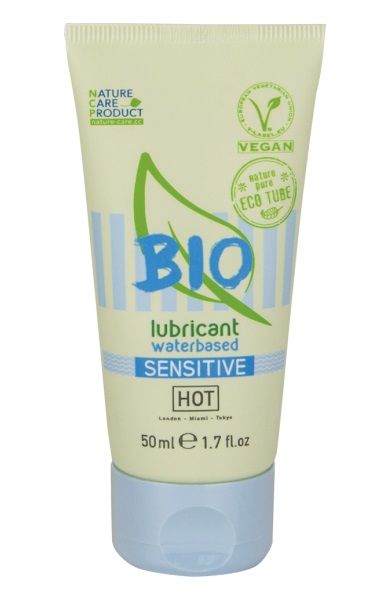 Органический лубрикант для чувствительной кожи Bio Sensitive - 50 мл. - HOT - купить с доставкой в Северодвинске