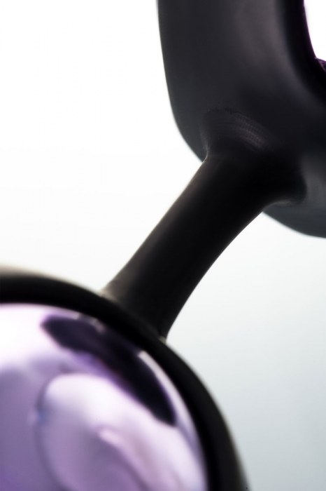 Фиолетово-черная вагинальные шарики TOYFA A-toys - A-toys