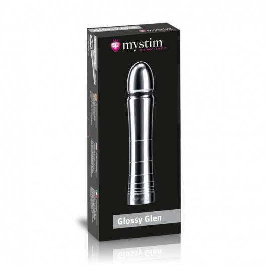 Фаллоимитатор для электростимуляции Glossy Glen Dildo - 14 см. - MyStim - купить с доставкой в Северодвинске