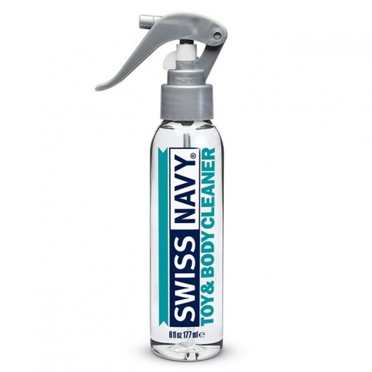 Очищающий спрей для игрушек и тела Swiss Navy Toy   Body Cleaner - 177 мл. - Swiss navy - купить с доставкой в Северодвинске